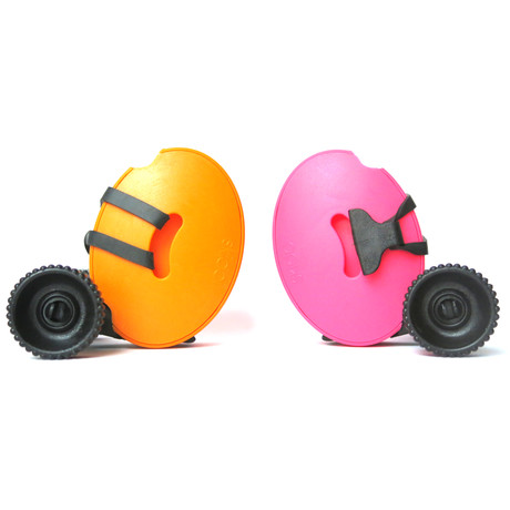 SKIDDI Wheels 2 Pack // Orange + Pink