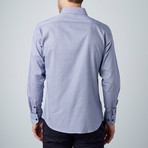 Gingham Dress Shirt // Blue (US: 16.5R)