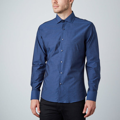 Design Dress Shirt // Navy (US: 18.5R) - Slim Fit Shirting - Touch of ...