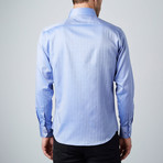 Herringbone Dress Shirt // Light Blue (US: 14.5R)