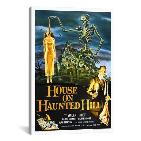 House on Haunted Hill (18"W x 26"H x .75"D)