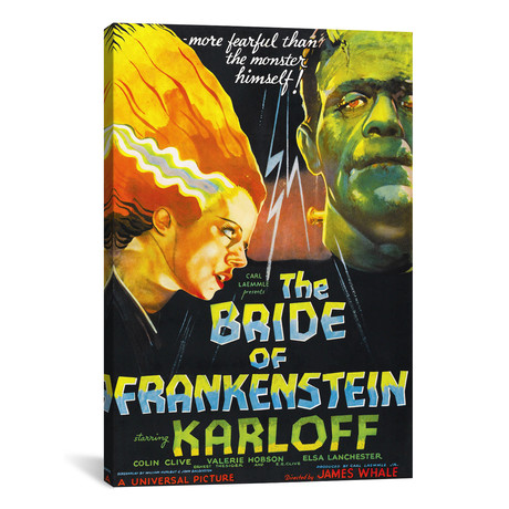 The Bride Of Frankenstein (18"W x 26"H x .75"D)