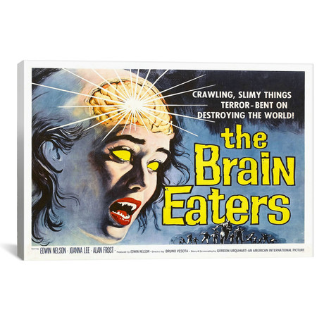 The Brain Eaters (26"W x 18"H x .75"D)