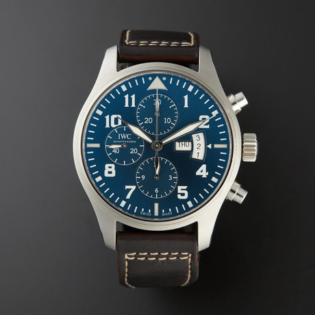IWC Pilot Le Petit Prince Chronograph Automatic // IW377706 // Pre-Owned