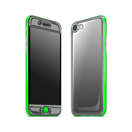 Glow Gel Combo // Graphite + Neon Green (iPhone 7)