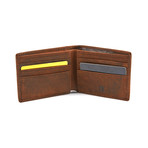 Otto Bi-Fold Wallet // Brown