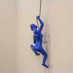 Climbing Woman // Position 4 (Blue)