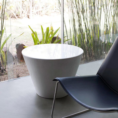 Dorset Side Table // White Oak