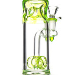 Burnout Dual Wheel Perc Water Pipe