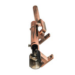 Modern Wall Mounted Corkscrew (Old Copper)