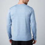 Venture Fitness Tech Long-Sleeve T-Shirt // Blue (M)