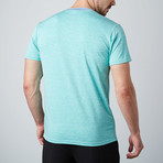 Warriors & Scholars // Alpha Fitness Tech T-Shirt // Green (XL)