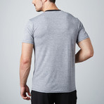 Warriors & Scholars // Alpha Fitness Tech T-Shirt // Gray (XL)