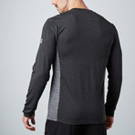 Power Fitness Tech Long-Sleeve T-Shirt // Black (M)