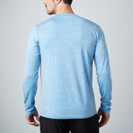 Power Fitness Tech Long-Sleeve T-Shirt // Blue (L)