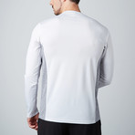 Power Fitness Tech Long-Sleeve T-Shirt // White (L)