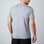 Warriors & Scholars // Torque Fitness Tech T-Shirt // Gray (S)
