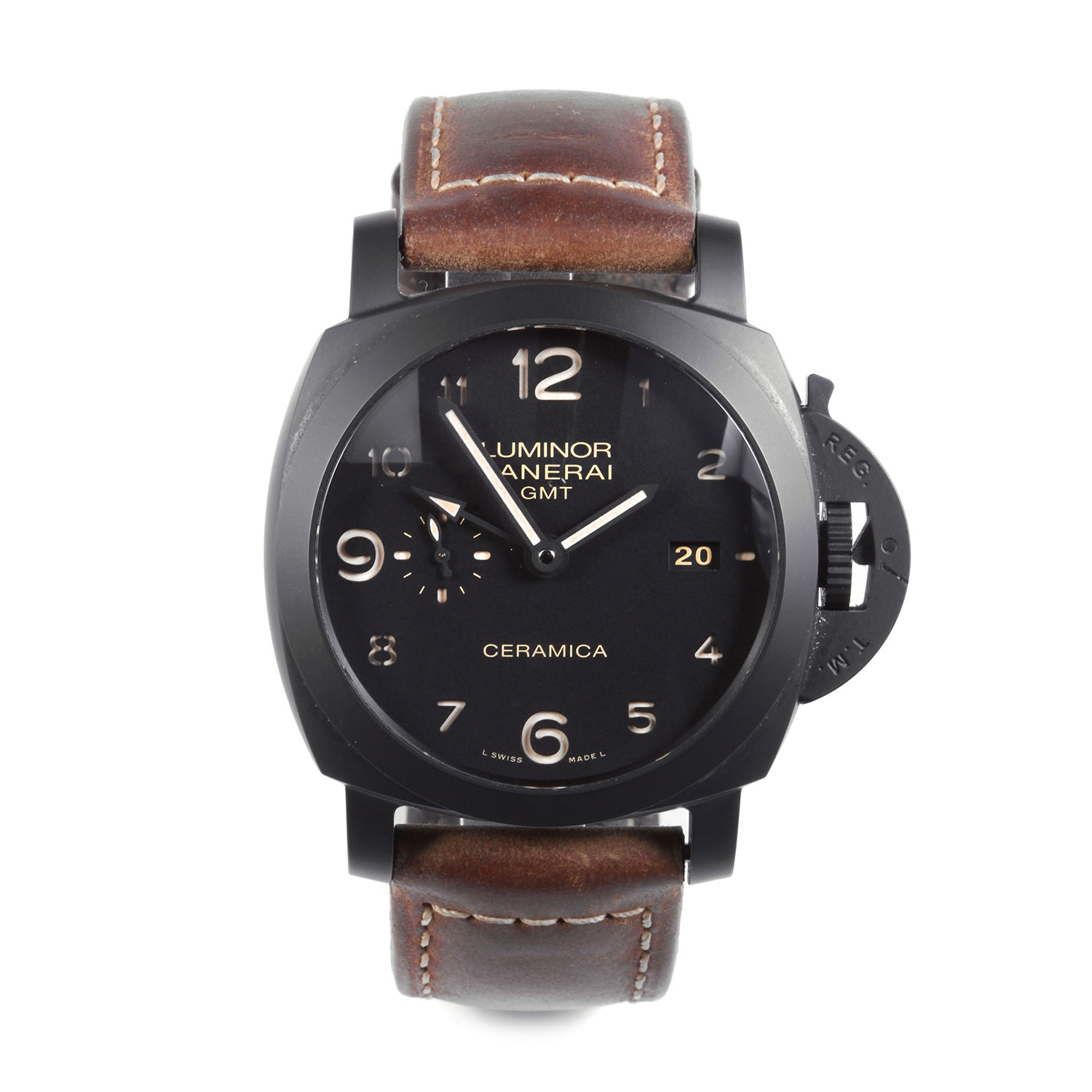 Panerai Luminor 1950 Tuttonero GMT Automatic PAM00438 OB6915