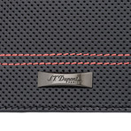 S.T. Dupont McLaren Defi Perforated Leather Passport Holder