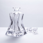 Aloha Glass Whiskey Decanter + 6 Tumblers