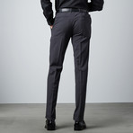 Moschino // Narrow Pinstripe 2-Button Wool Suit // Charcoal (Euro: 48)