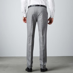Textured Grid 2-Button Wool Suit // Grey (Euro: 48)