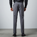 Pinstripe 2-Button Wool Suit // Grey (Euro: 48)