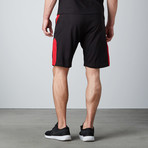 Color Block Short // Black + Red (M)