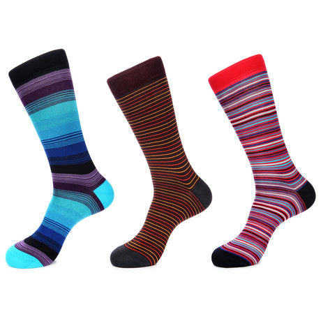 Stripes Sock Pack // Set of 3