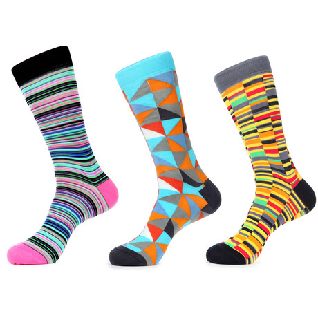 Vibrant Sock Pack // Set of 3