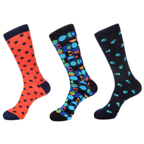 Piano Line Sock Pack // Set of 3