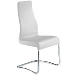 FLORENCE // Dining Chair (White Leather)