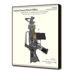 AR-15 Semi-Automatic Rifle Patent (16"W x 20"H x 2"D)