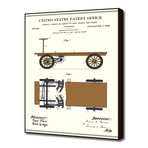 Thomas Edison Automobile Patent (16"W x 20"H x 2"D)