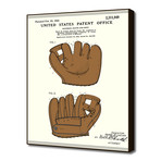 Baseball Glove Patent (16"W x 20"H x 2"D)