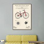 Bicycle Patent (16"W x 20"H x 2"D)