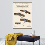 Breech Loading Rifle Patent (16"W x 20"H x 2"D)