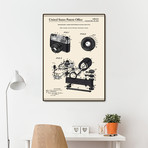 Camera Patent 1963 (16"W x 20"H x 2"D)