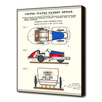 Automobile Amusement Ride (16"W x 20"H x 2"D)