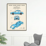 Automobile Body Patent (16"W x 20"H x 2"D)