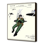 Combat Suit Patent (16"W x 20"H x 2"D)