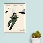 Combat Suit Patent (16"W x 20"H x 2"D)