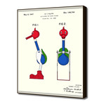 Drinking Bird Patent (16"W x 20"H x 2"D)