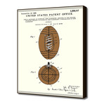 Football Patent (16"W x 20"H x 2"D)