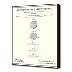 Golf Ball Patent (16"W x 20"H x 2"D)