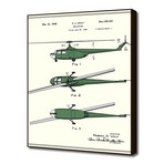 Helicopter Patent (16"W x 20"H x 2"D)