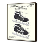 Hockey Skate Patent (16"W x 20"H x 2"D)