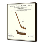 Hockey Stick Patent (16"W x 20"H x 2"D)