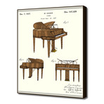 Piano Patent (16"W x 20"H x 2"D)