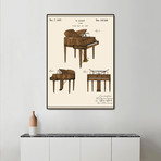 Piano Patent (16"W x 20"H x 2"D)